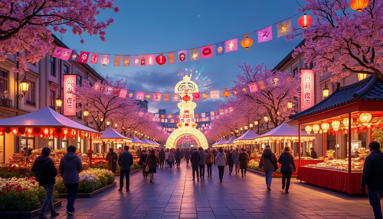 découvrez comment habiller une ville avec un pavoisement saisonnier, des illuminations festives et des décorations pour événements municipaux, pour créer une ambiance conviviale et attractive tout au long de l'année.