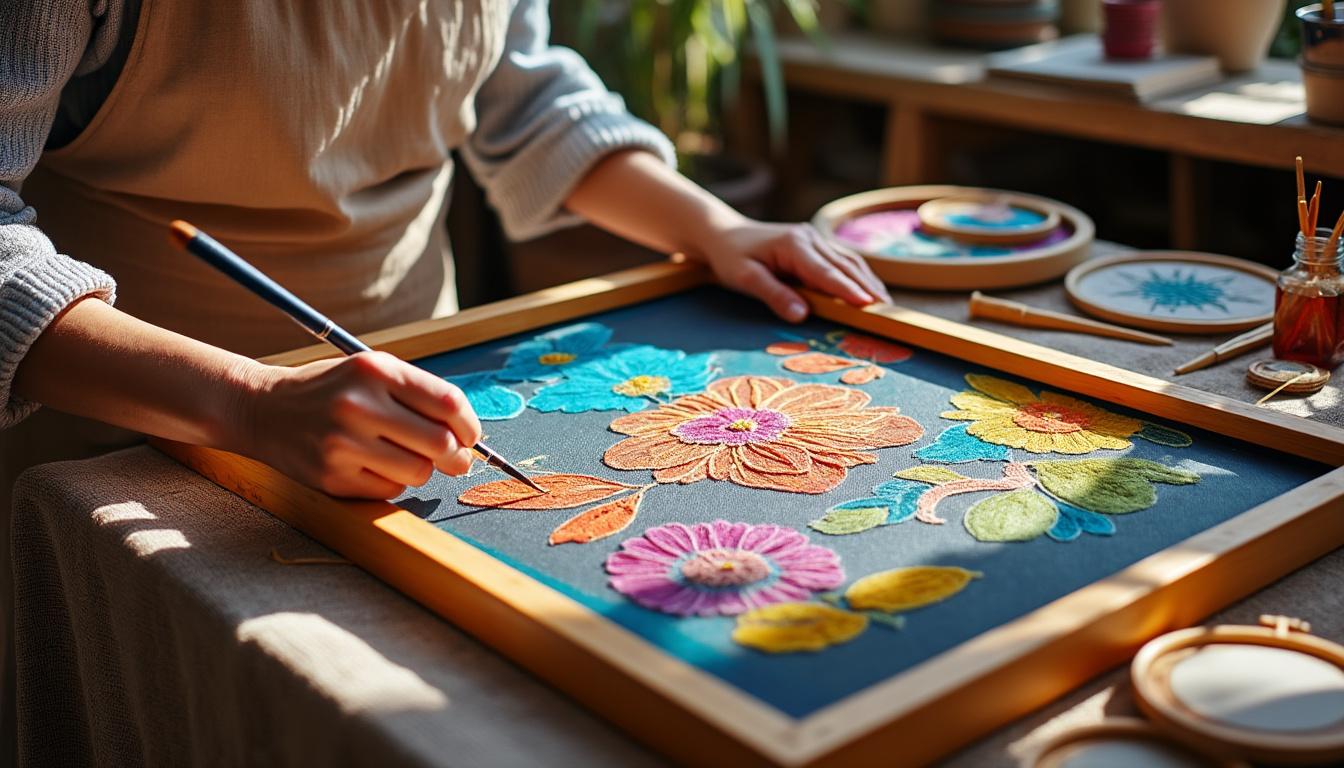 découvrez le renouveau du print artisanal avec des techniques authentiques : sérigraphie, broderie et peinture à la main pour des créations uniques et personnalisées.
