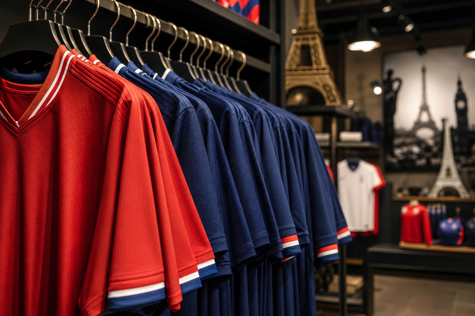 Image illustrant la Tour Eiffel et son soutien au PSG - campagne evenementielle