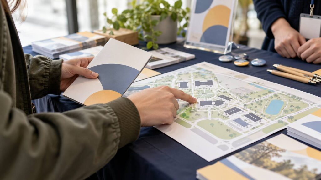 Illustration de détail sur le sujet : Salons de l’orientation et portes ouvertes : comment les universités se rendent